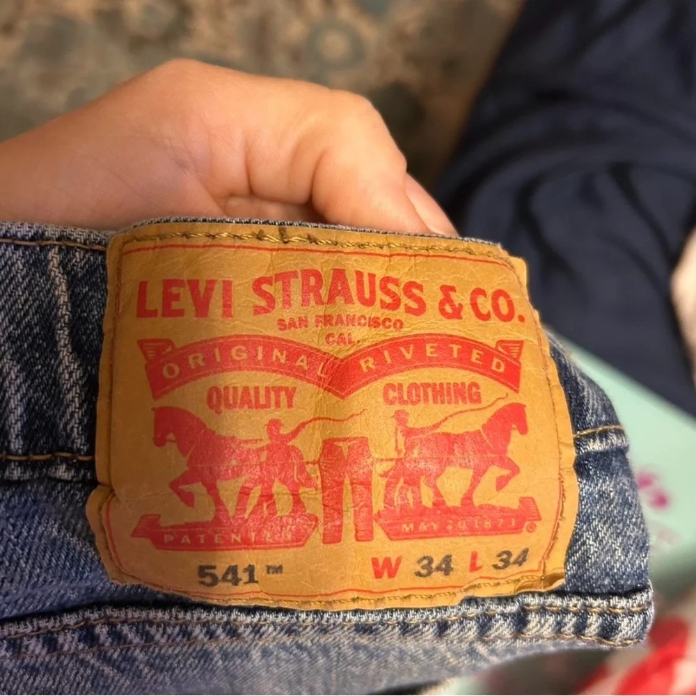 Vintage Levi's Relaxed Fit Blue Jeans for Men